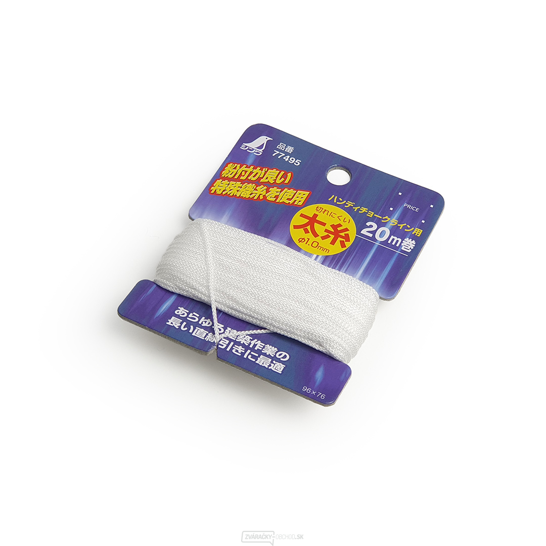 Náhradný povrázok SHINWA pre olovnice a brnkačky - 20 mx 1 mm