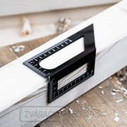 Japonské pokosové pravítko SK11 45 + 90 ° + 135 ° z polykarbonátu náhled