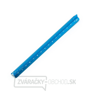Pomerové rysovacie trojuholníkové pravítko SK11 z eloxovaného hliníka - 150 mm gallery main image
