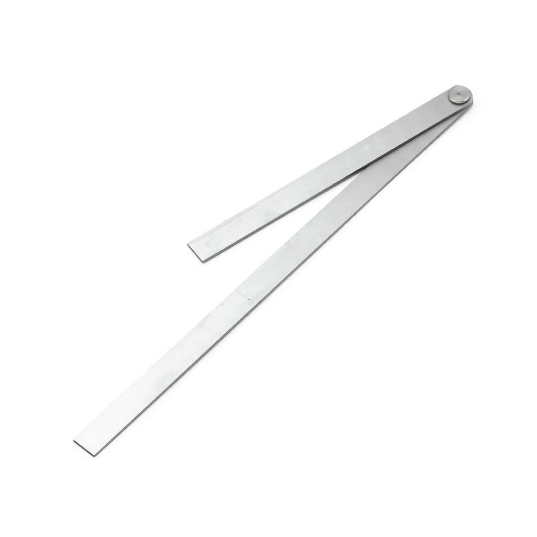 Nastaviteľný stolársky pokosník SHINWA z nerezovej ocele - bez stupnice - 300 mm