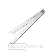 Nastaviteľný nerezový pokosník SHINWA s výklopným ramenom - 250 mm gallery main image
