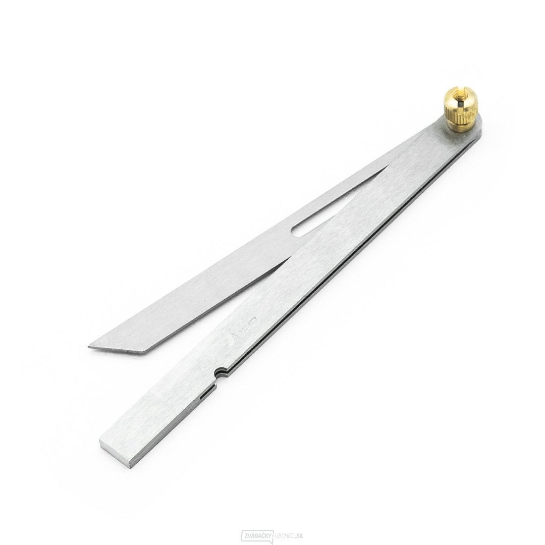 Nastaviteľný nerezový pokosník SHINWA s výklopným ramenom - 150 mm