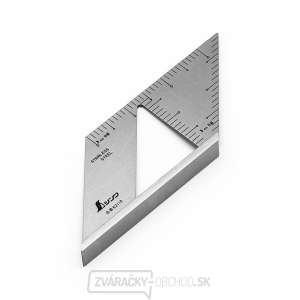 Oceľový uholník SHINWA 45° s dorazom a vnútorným pravým uhlom Oceľový uholník SHINWA 45° s dorazom a vnútorným pravým uhlom gallery main image