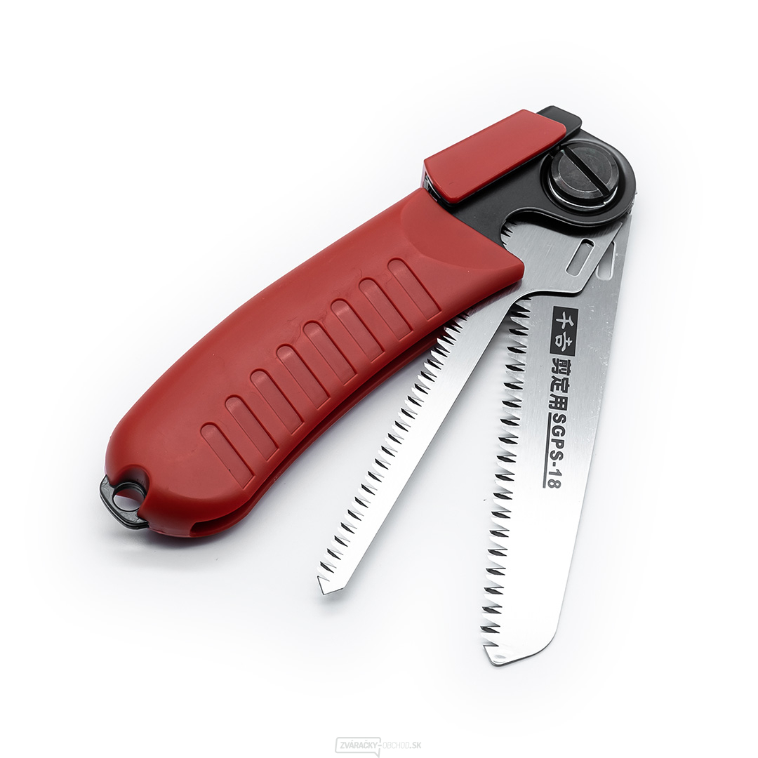 Japonská skladacia pílka SENKICHI SGPS-18 s 2 pílovými listami - 120 mm