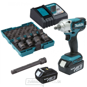 MAKITA Aku rázový uťahovač DTW190JX3 MAKITA Aku rázový uťahovač DTW190JX3 gallery main image