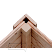 Fínska sauna KARIBU HYGGE (86314) natur s predsieňou LG1977 náhled