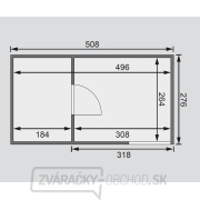 Fínska sauna KARIBU HYGGE (86313) terragrau s predsieňou LG1978 Náhľad