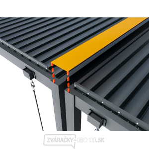 Pripojovacia sada pre pergolu LANITPLAST BIOCLIMATIC PREMIUM LG4114 gallery main image