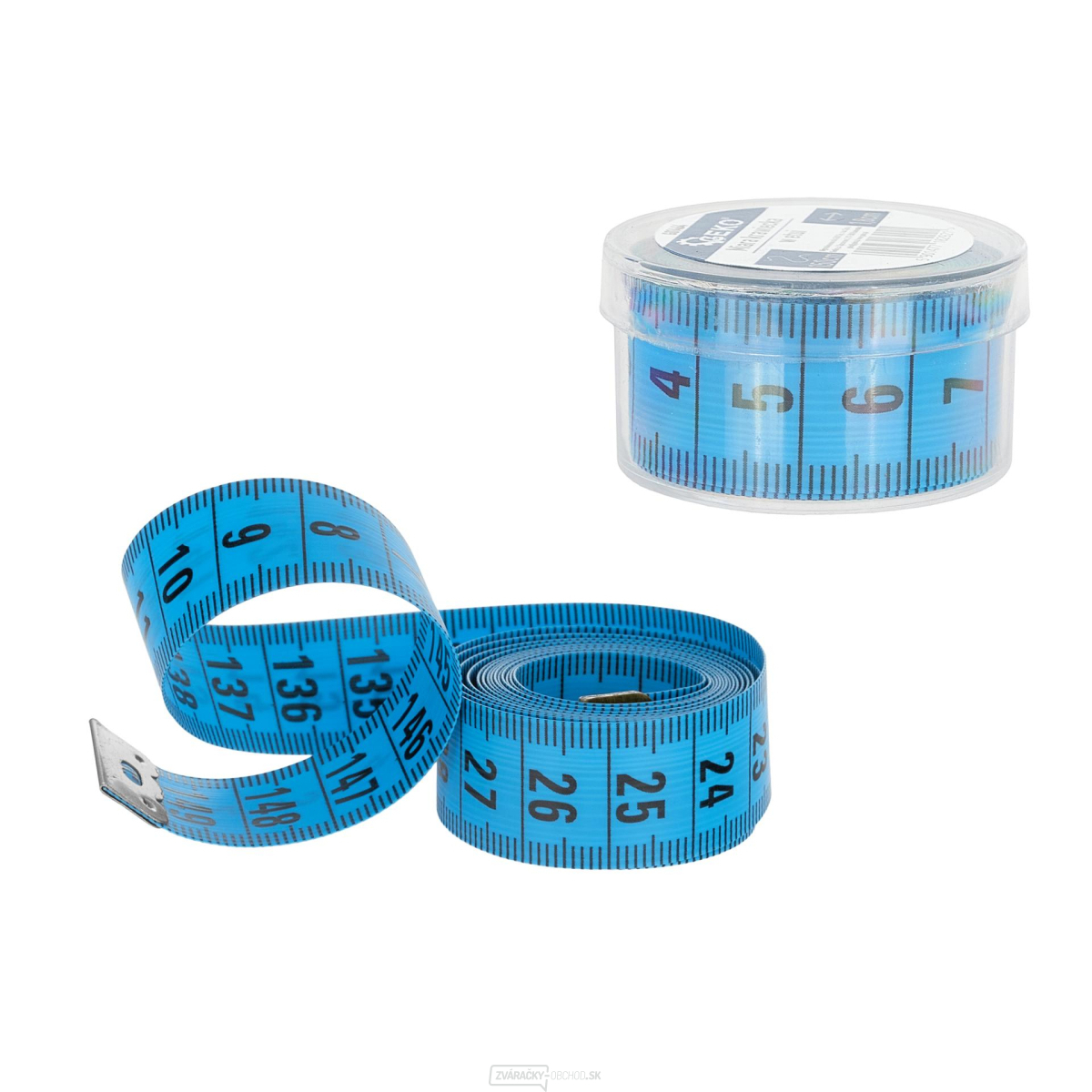 Krajčírsky meter 150 cm v kufríku (12/720)