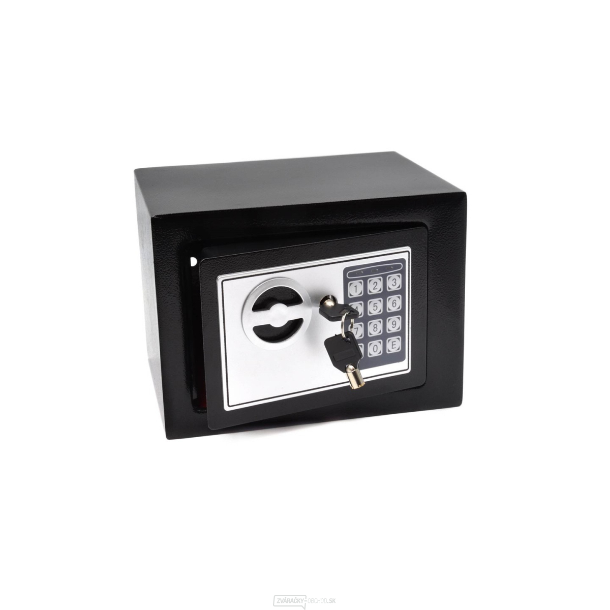 Trezor s kombinovaným a elektronickým zámkom 21x17x17cm (1)