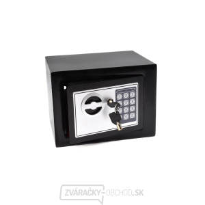 Trezor s kombinovaným a elektronickým zámkom 21x17x17cm (1) Trezor s kombinovaným a elektronickým zámkom 21x17x17cm (1) gallery main image