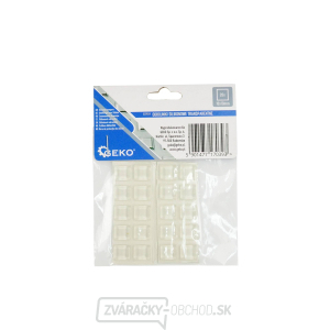 Priehľadné silikónové nárazníky - obdĺžnikové pod nábytok 10x10mm 20ks (25/250) Priehľadné silikónové nárazníky - obdĺžnikové pod nábytok 10x10mm 20ks (25/250) gallery main image