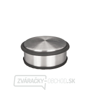 Voľne stojaca dverová zarážka - nízka (farba: brúsený nikel) (12) gallery main image