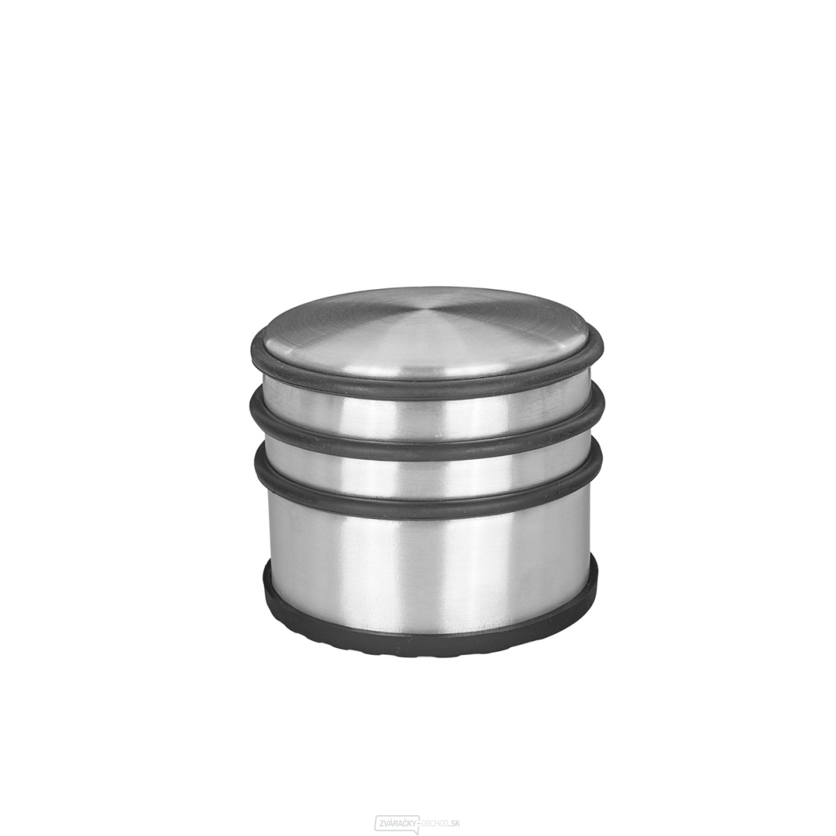 Voľne stojaca dverová zarážka - vysoká (farba: brúsený nikel) (12)