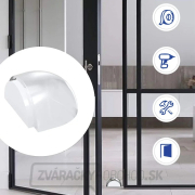 Zarážka na dvere - samolepiaca priehľadná (200) Zarážka na dvere - samolepiaca priehľadná (200) náhled