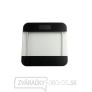 LCD sklenená kúpeľňová váha 180 kg 28 cm x 28 cm (10) Náhľad