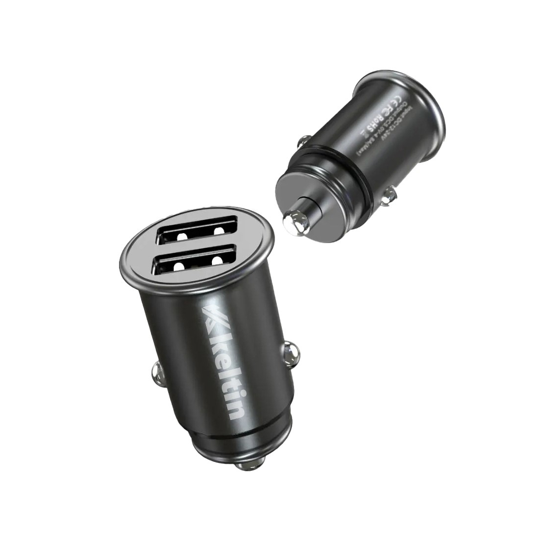 Mini nabíjačka do auta s funkciou rýchleho nabíjania 24W 4,8A (100)