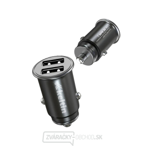 Mini nabíjačka do auta s funkciou rýchleho nabíjania 24W 4,8A (100) gallery main image