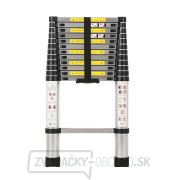 Hliníkový teleskopický rebrík 3,8 m 150 kg (1) gallery main image