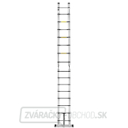 Hliníkový teleskopický rebrík kĺbový 5m 150kg (1) náhled