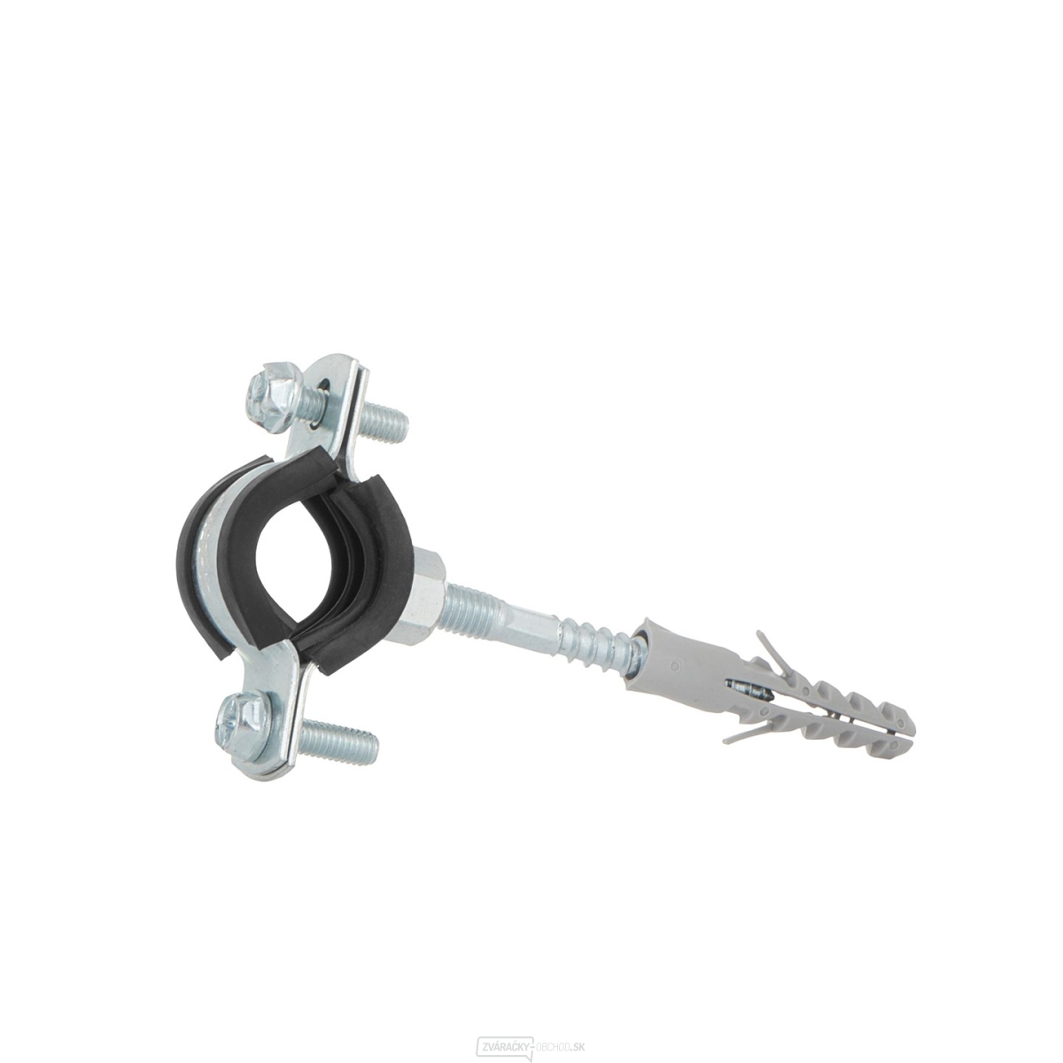 Kovový držiak s gumou pre 1/2" rúry 20-25 mm (200)