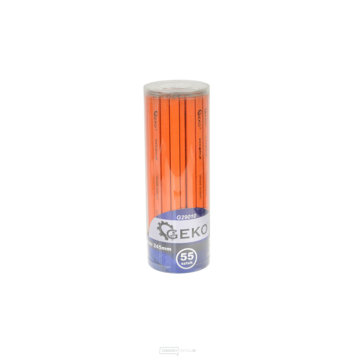 Tesárska ceruzka 245mm HB (55ks-trubica/550)