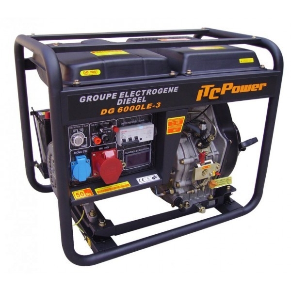 Elektrocentrála ITC Power/Hyundai DG6000LE-3 gallery main image