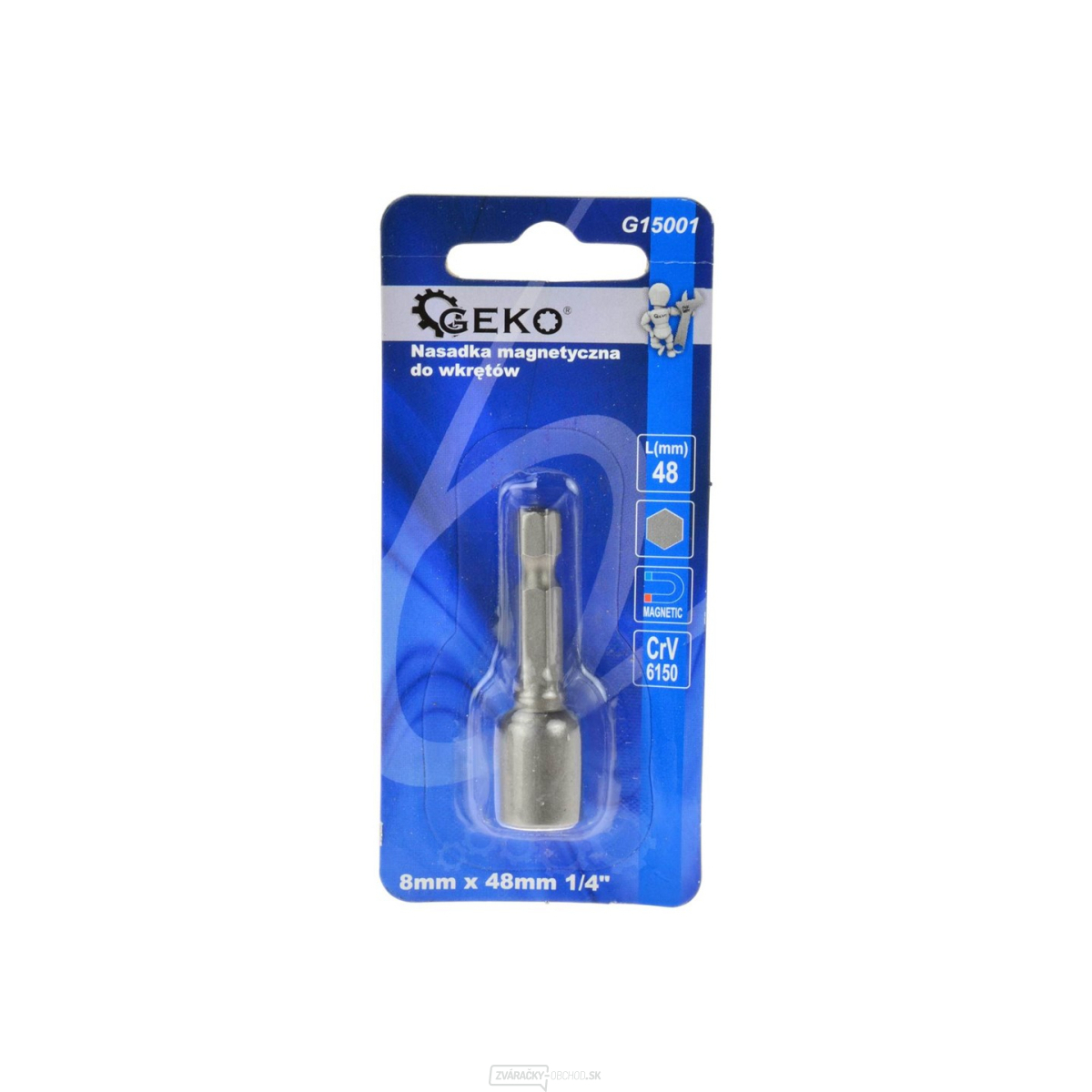 Magnetická krytka pre skrutky typu 8mmx48mm 1/4"/Farmer/(200)