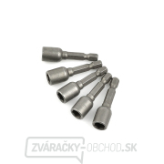 Magnetické nástrčné hlavice pre skrutky 8 mm x 48 mm 1/4