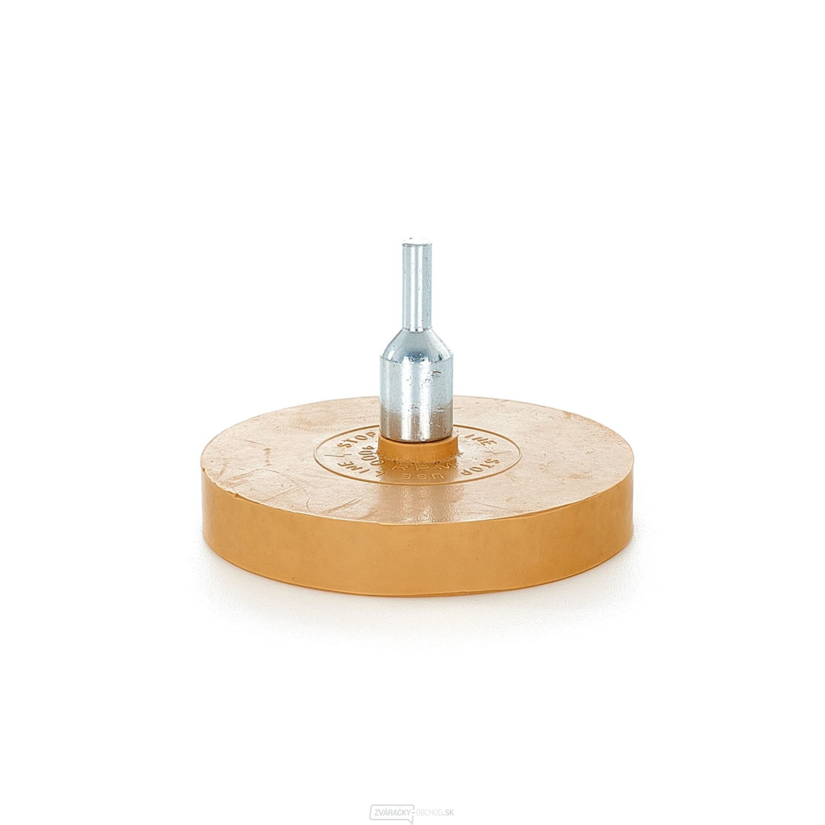 Gumový kotúč na odstraňovanie lepidla + adaptér (mäkký) (100)