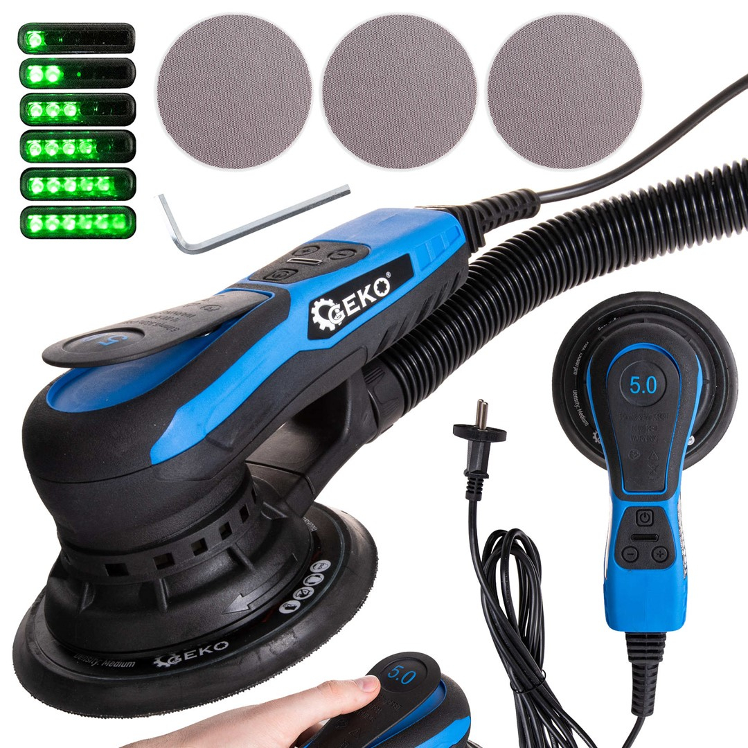 Bezkartáčová excentrická brúska 150 mm 350 W s reguláciou otáčok (6)