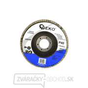 Lamelový kotúč 115 mm P40 GEKO (10/200) Náhľad