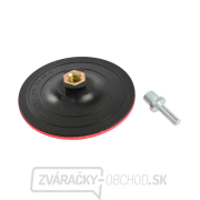 Uhlový brúsny kotúč 125 mm/2 mm s adaptérom (25/100) gallery main image