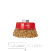 Mosadzná drôtená kefa 100 mm/4 Mosadzná drôtená kefa 100 mm/4