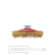 Bočná rotačná drôtená kefa 100 mm mosadz M14 (100) Bočná rotačná drôtená kefa 100 mm mosadz M14 (100) gallery main image