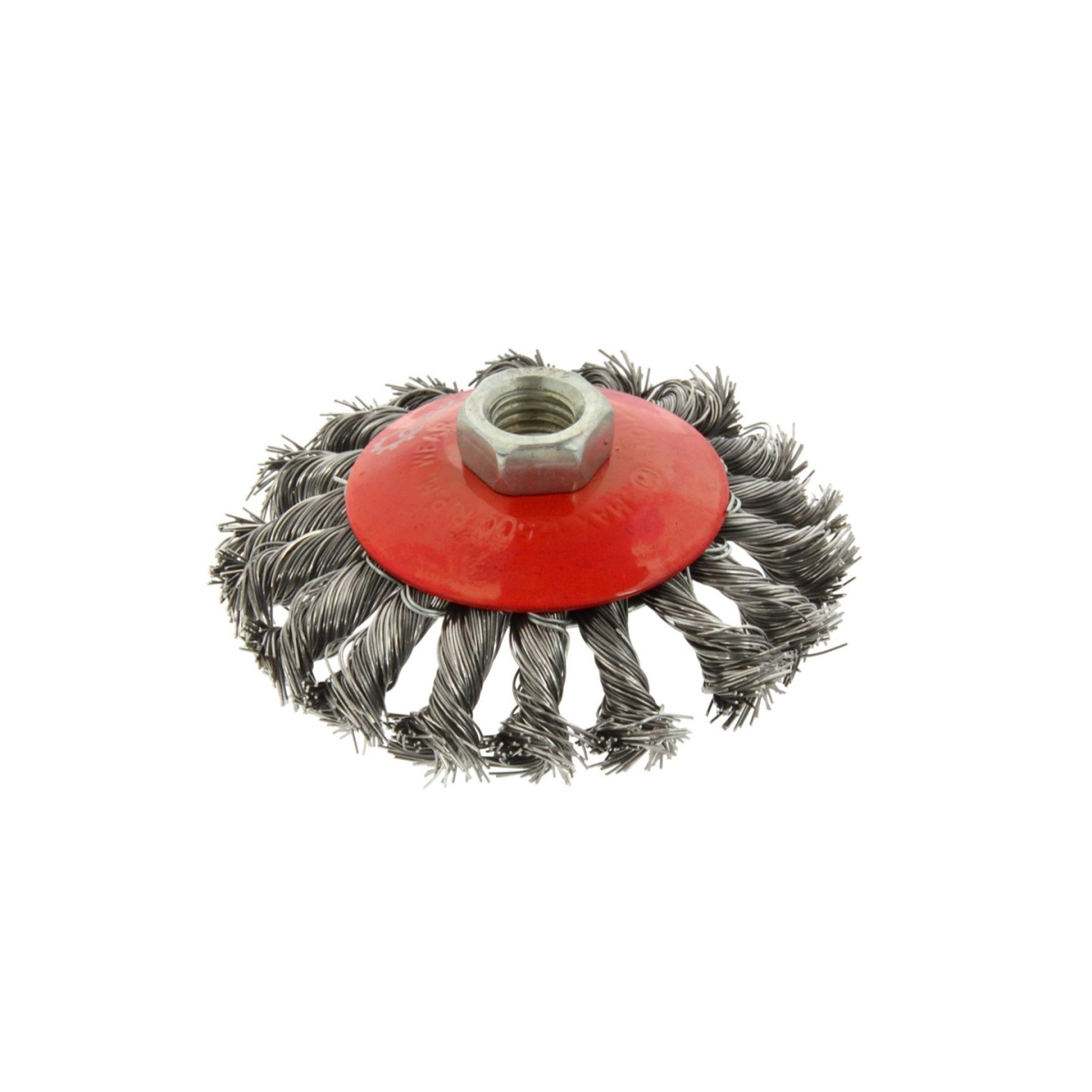 Opletená bočná drôtená kefa 100 mm M14 (100)