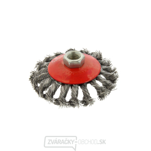 Opletená bočná drôtená kefa 100 mm M14 (100) Opletená bočná drôtená kefa 100 mm M14 (100) gallery main image