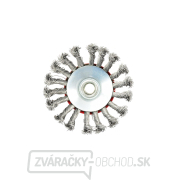 Bočná pletená drôtená kefa 115 mm M14 (40) Náhľad