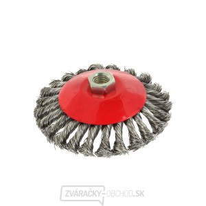 Uzlovitá bočná drôtená kefa 125 mm M14(60) Uzlovitá bočná drôtená kefa 125 mm M14(60) gallery main image