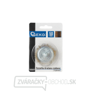 Predná drôtená kefa, mosadzná 50 mm so stopkou (100) Predná drôtená kefa, mosadzná 50 mm so stopkou (100) gallery main image