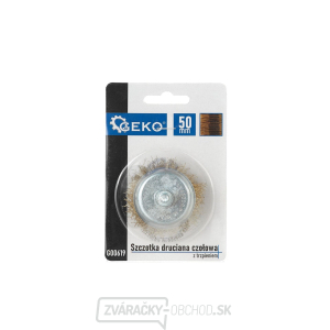 Predná drôtená kefa, mosadzná 50 mm so stopkou (100) Predná drôtená kefa, mosadzná 50 mm so stopkou (100) gallery main image