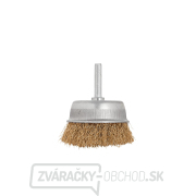 Predná drôtená kefa, mosadzná 60 mm so stopkou (100) Predná drôtená kefa, mosadzná 60 mm so stopkou (100) gallery main image