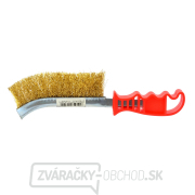Drôtená kefa mosadzná rukoväť plast. (120) gallery main image