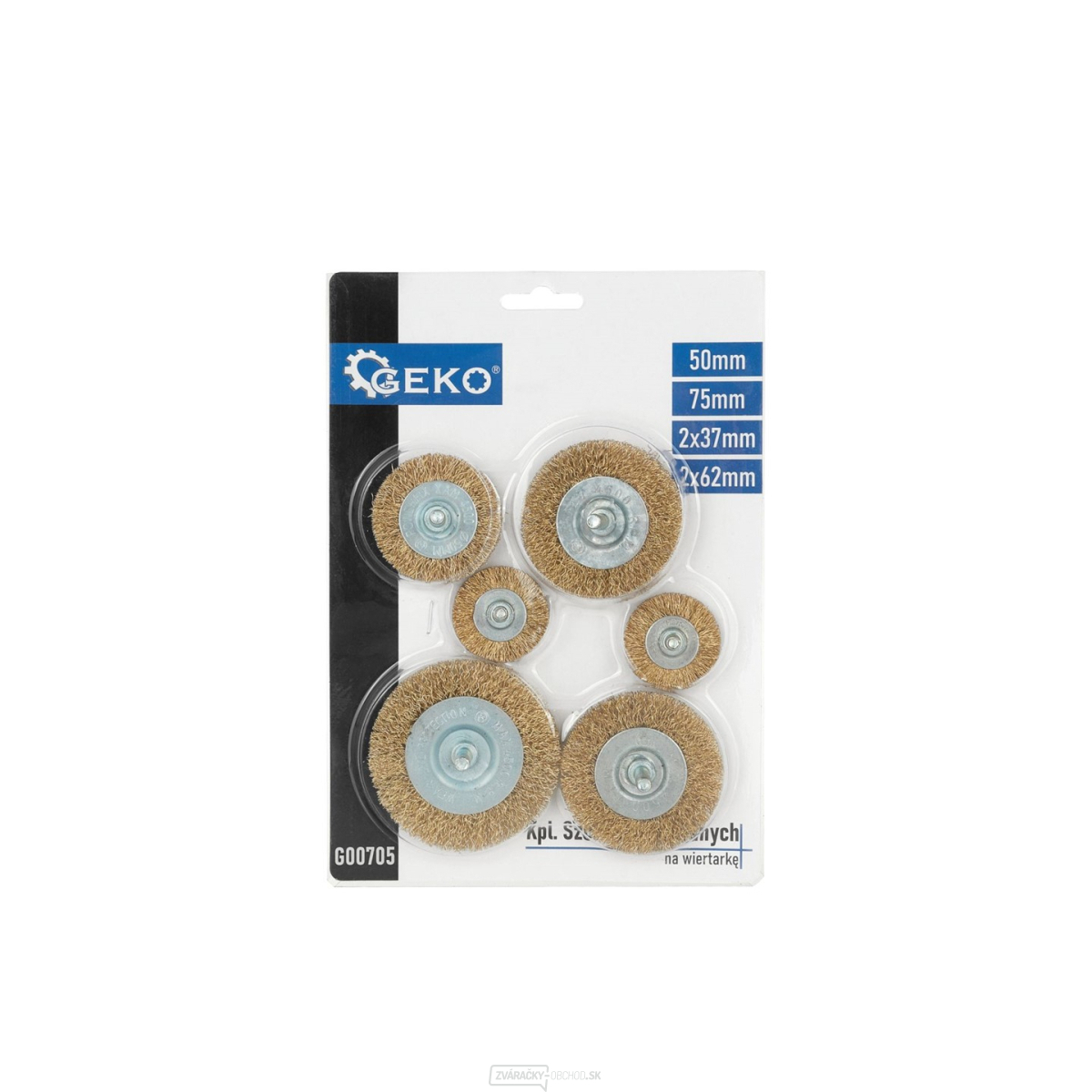 Sada drôtených kief pre vŕtačku 6el. (60)