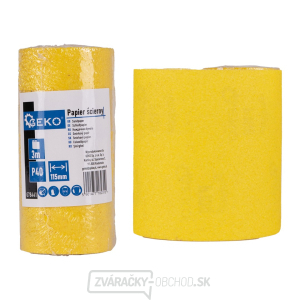 Brúsny papier - kotúč 115 mm x 3 m P40 (100) Brúsny papier - kotúč 115 mm x 3 m P40 (100) gallery main image