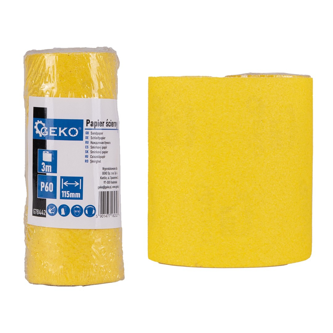 Brúsny papier - kotúč 115 mm x 3 m P60 (100)