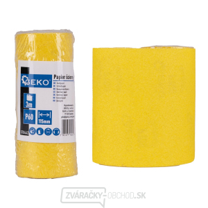 Brúsny papier - kotúč 115 mm x 3 m P60 (100) Brúsny papier - kotúč 115 mm x 3 m P60 (100) gallery main image