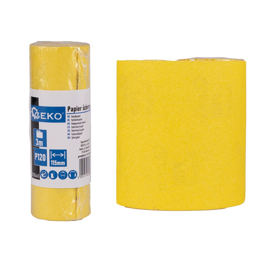 Brúsny papier - kotúč 115 mm x 3 m P120 (100)
