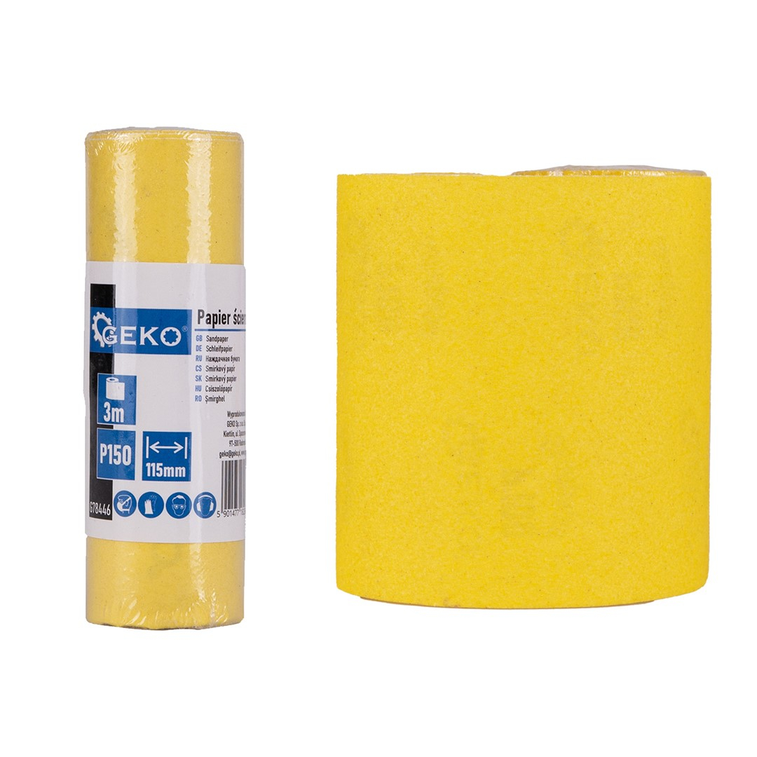 Brúsny papier - kotúč 115 mm x 3 m P150 (100)