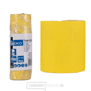 Brúsny papier - kotúč 115 mm x 3 m P180 (100) Brúsny papier - kotúč 115 mm x 3 m P180 (100) gallery main image